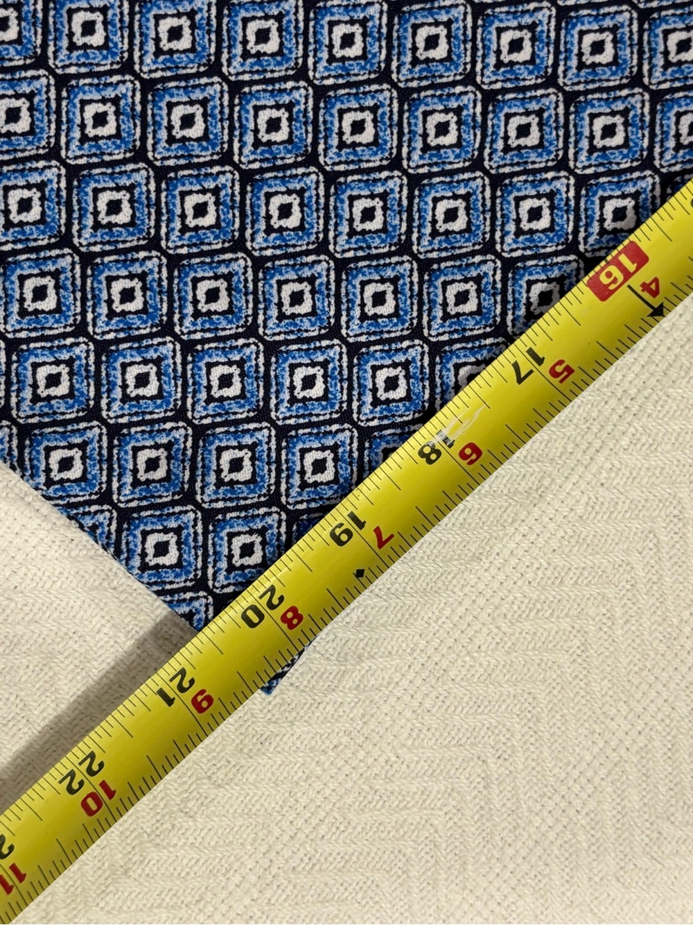 Ruby Rd. Blue Printed Capri Pants - Picture 7 of 10